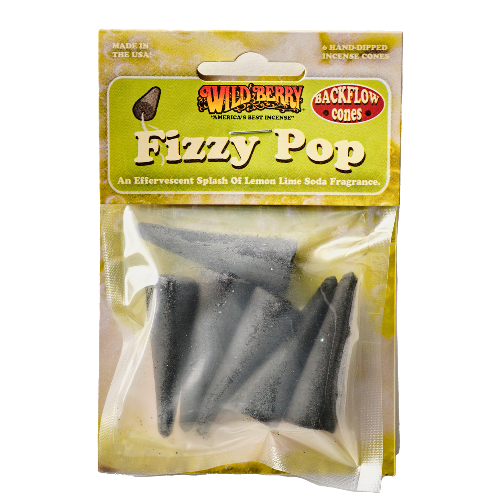 Fizzy Pop™ Backflow Cone Package – Wild Berry Incense