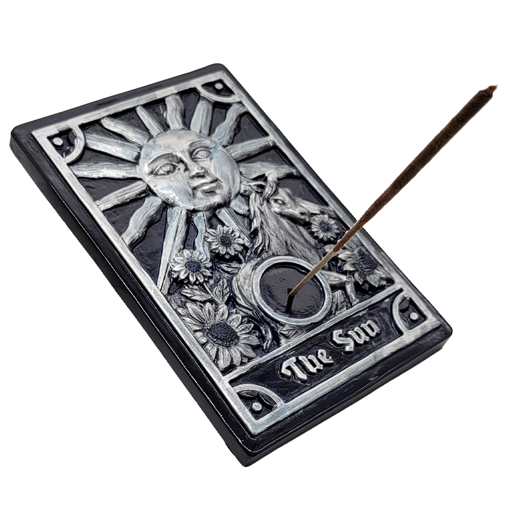 Sun Tarot Card Incense Burner – Wild Berry Incense Sun Tarot Card Incense Burner – Wild Berry Incense