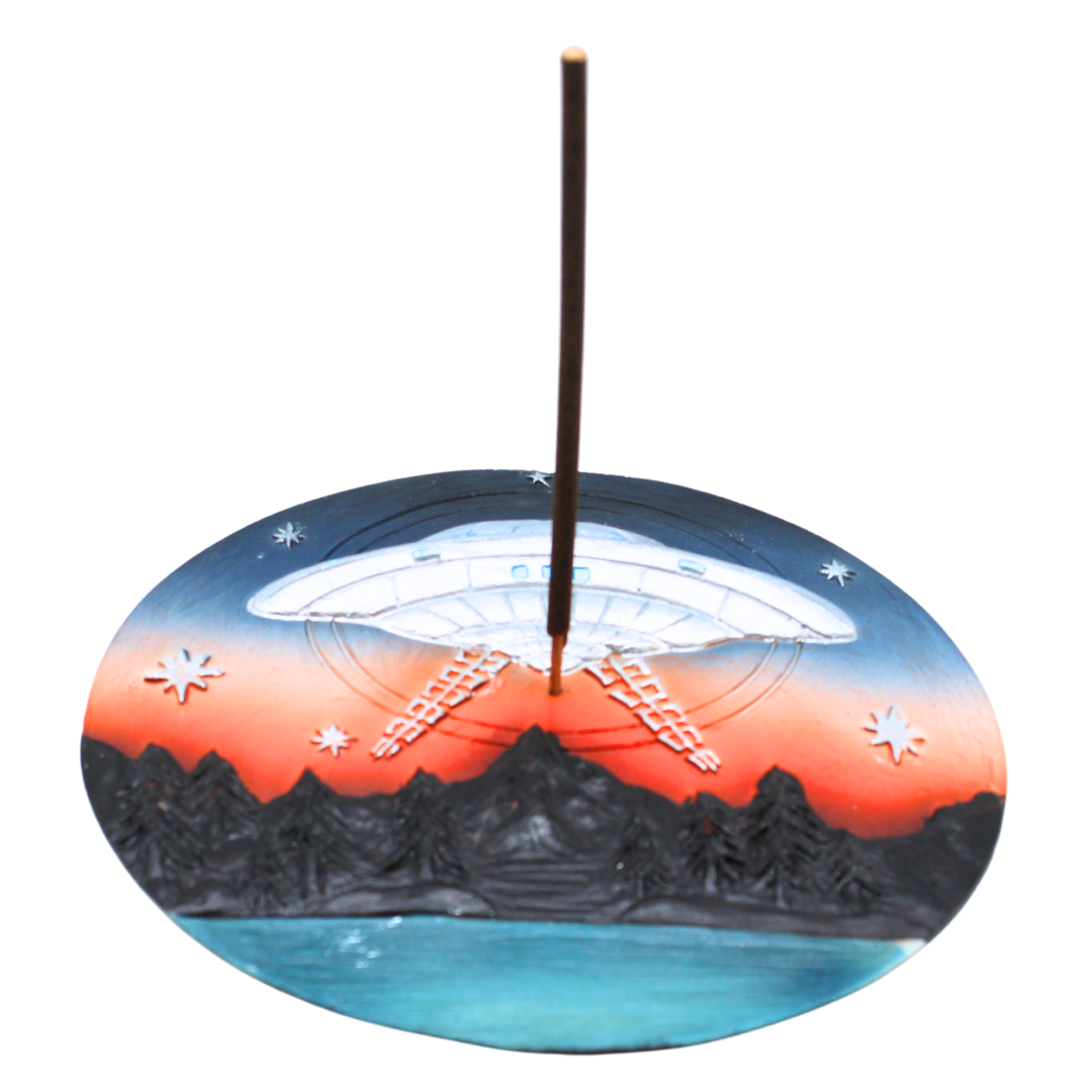 UFO Plate Burner – Wild Berry Incense