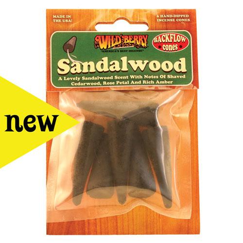 Sandalwood Cone Backflow Package