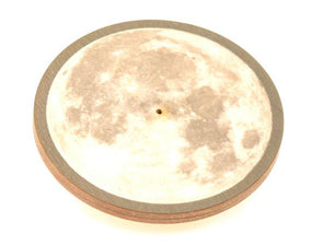 Wooden Round Moon