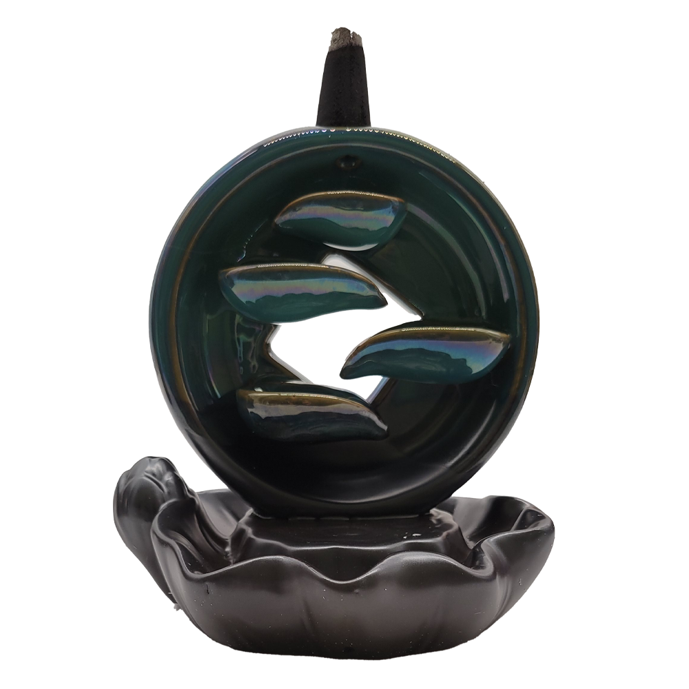 Round Ceramic Backflow Burner