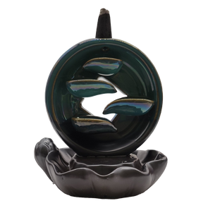 Round Ceramic Backflow Burner
