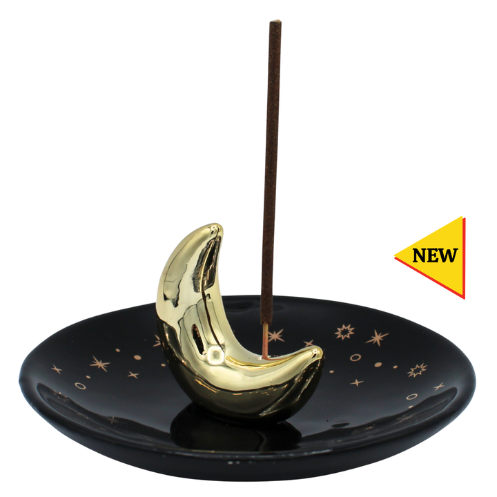 Ceramic Moon Incense Plate