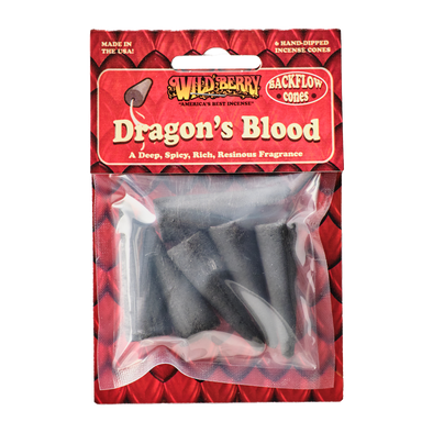 Dragon's Blood Backflow Cone Packaged