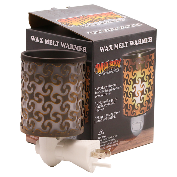 Electric Wax Warmer- Repeating Design