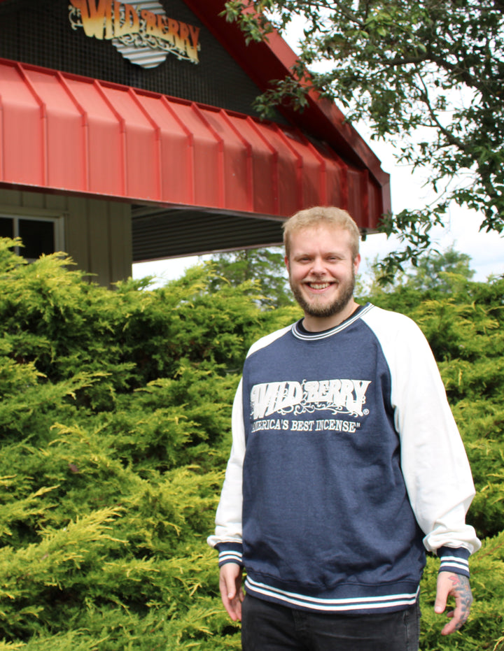 Wild Berry Varsity Sweatshirt