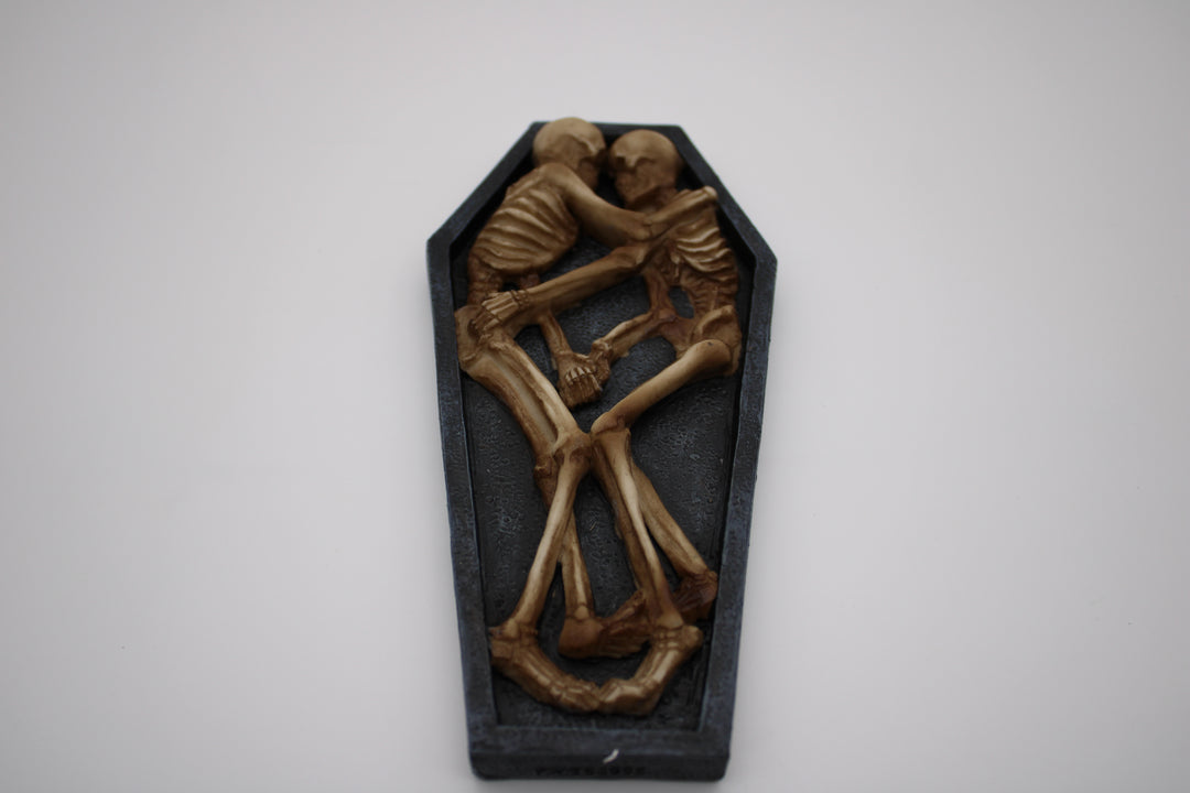 Skeleton Casket Incense Burner