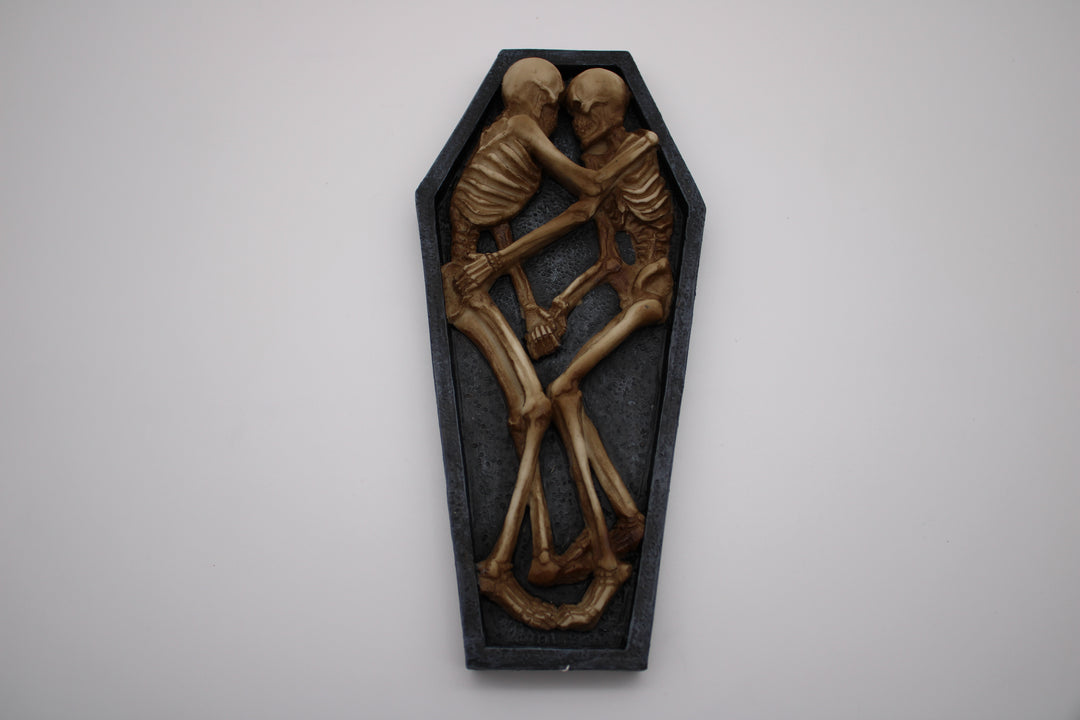 Skeleton Casket Incense Burner
