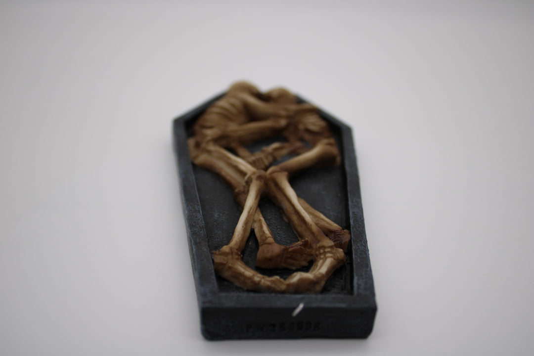 Skeleton Casket Incense Burner