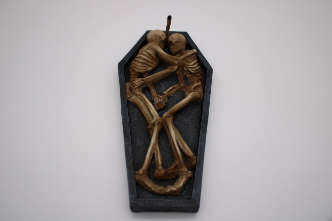 Skeleton Casket Incense Burner