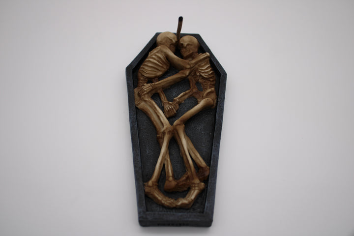 Skeleton Casket Incense Burner