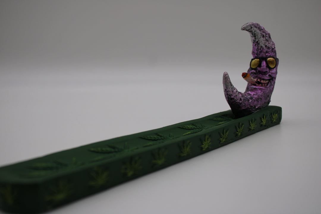 Smoking Moon Incense Burner