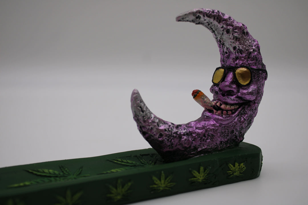 Smoking Moon Incense Burner
