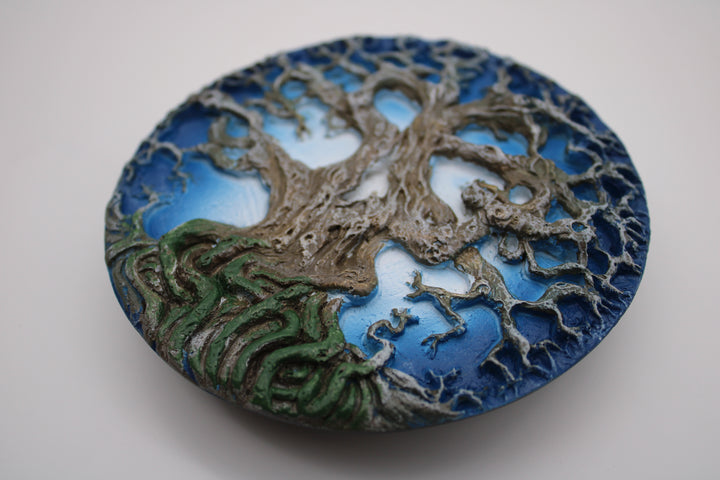 Blue Tree Of Life Incense Burner