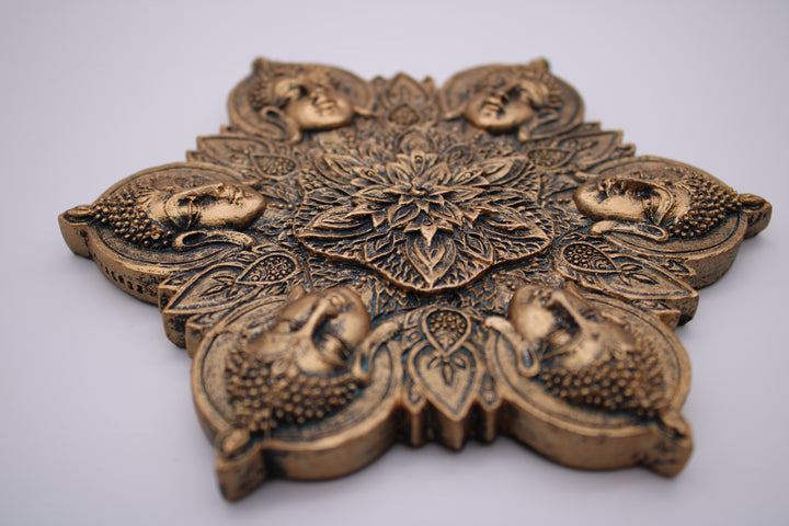 Buddha Mandala Incense Plate