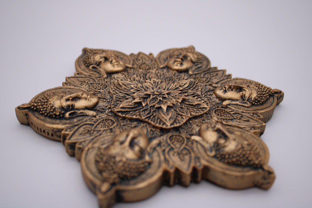Buddha Mandala Incense Plate