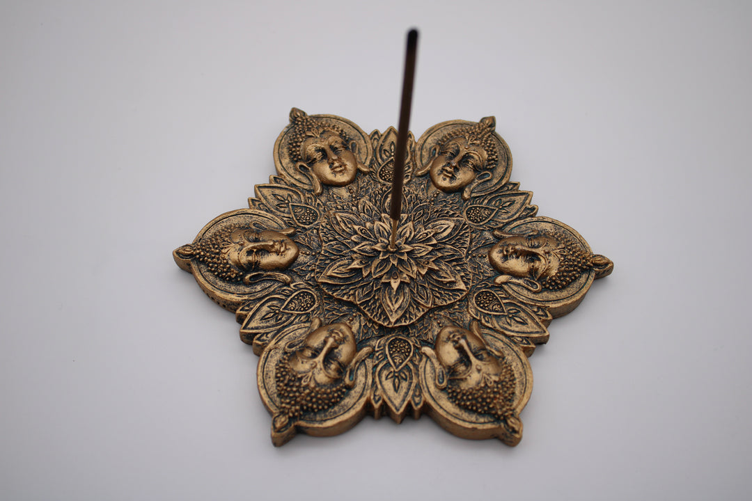 Buddha Mandala Incense Plate