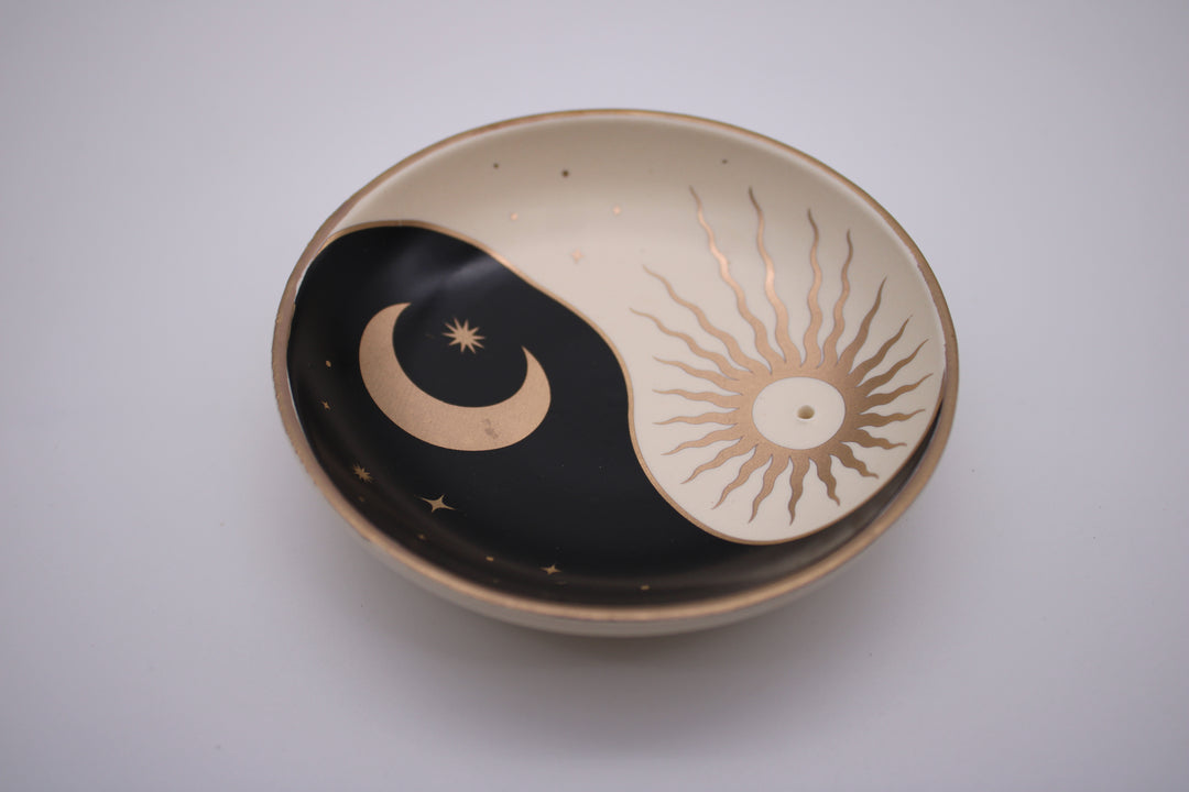 Yin Yang Incense Burner