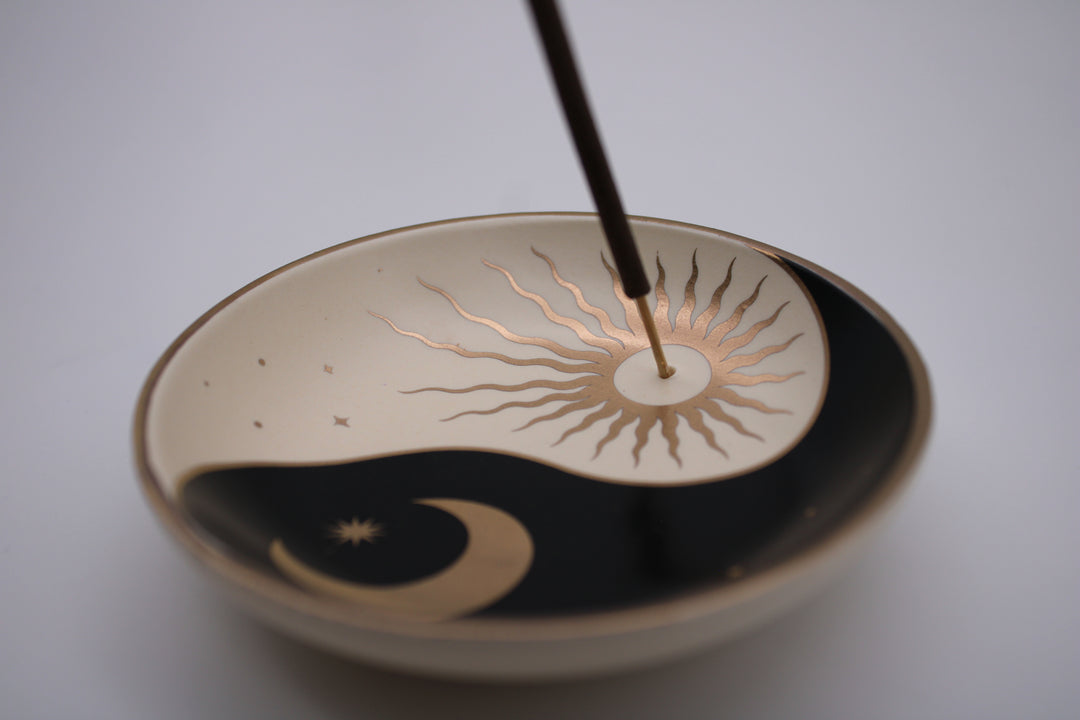 Yin Yang Incense Burner