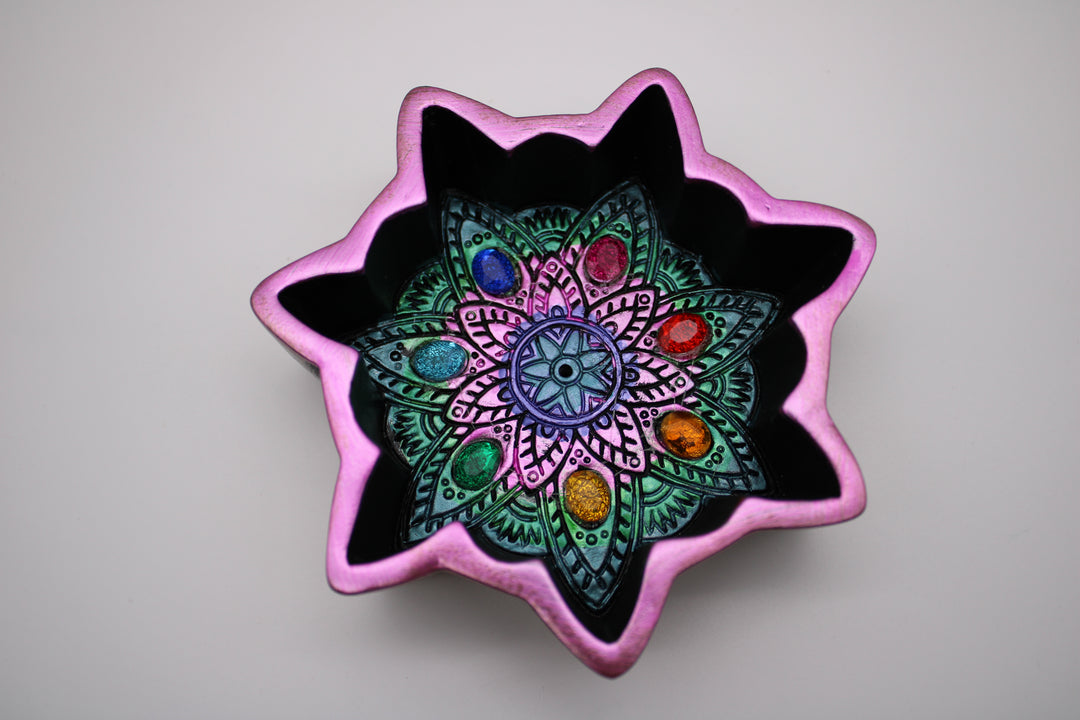 Lotus Chakra Incense Burner