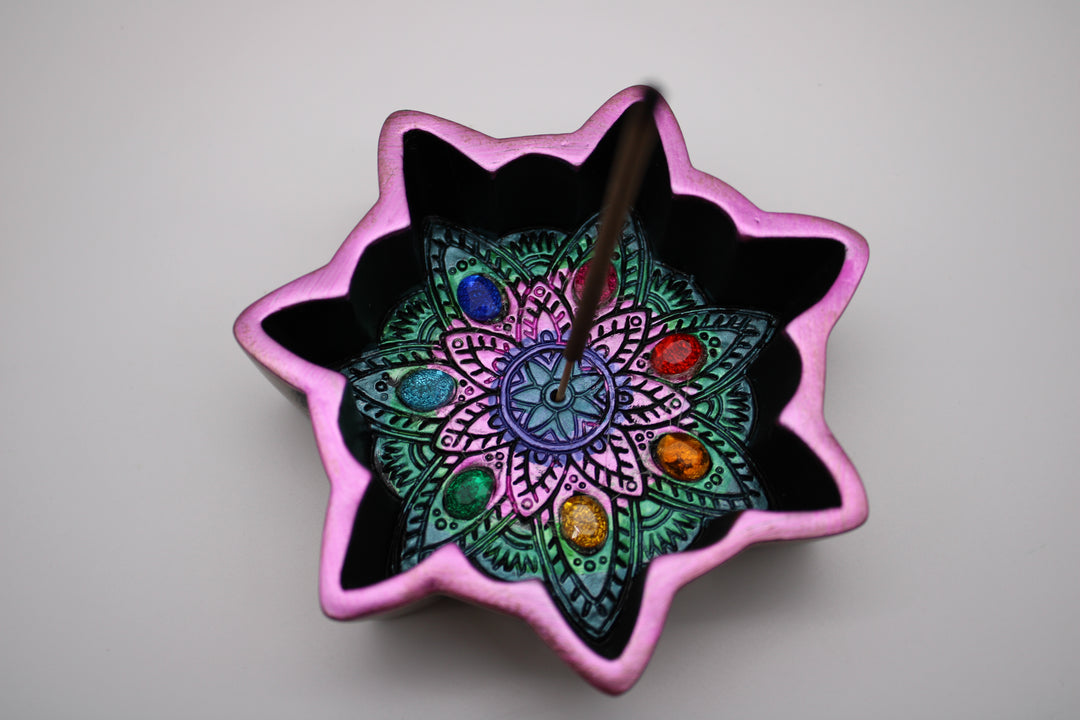 Lotus Chakra Incense Burner