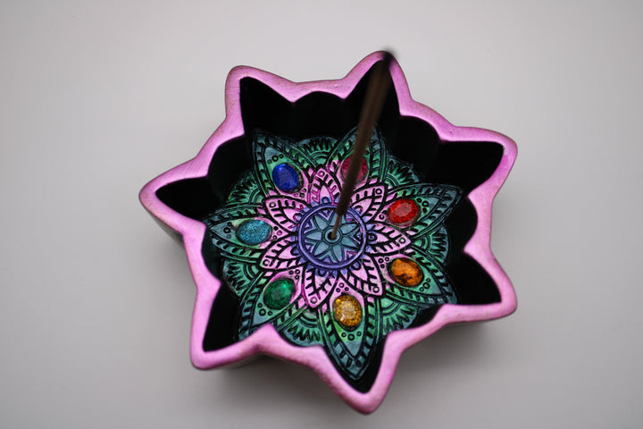 Lotus Chakra Incense Burner