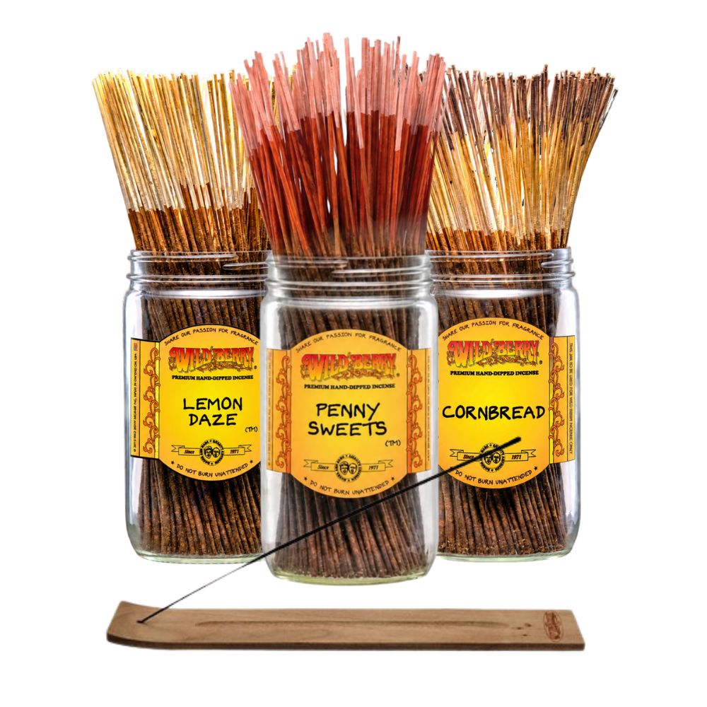 New Fragrance Set Sampler – Wild Berry Incense