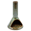 Olive Ceramic Chimney Burner