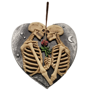 Skeleton Lovers Incense Burner