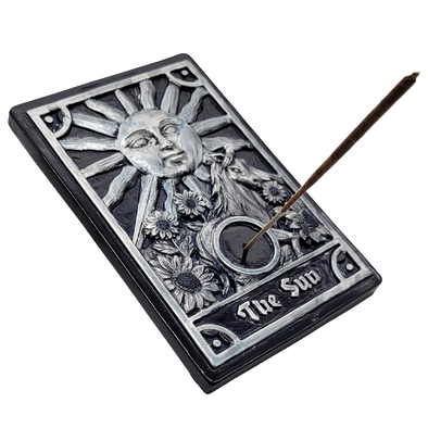 Sun Tarot Card Incense Burner