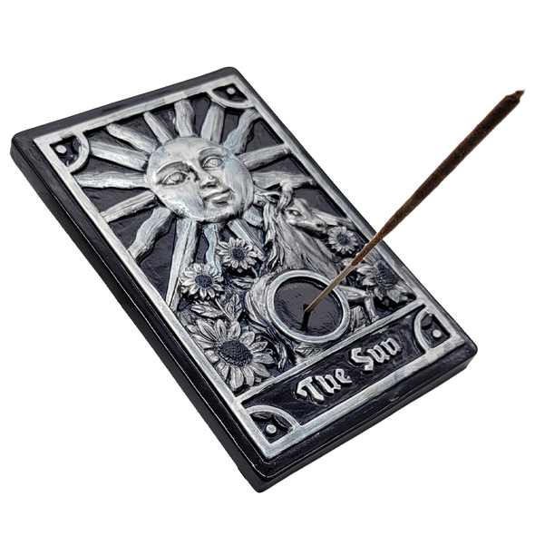 Sun Tarot Card Incense Burner