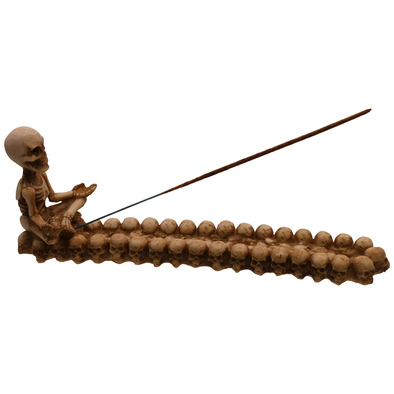 Meditating Skeleton Burner