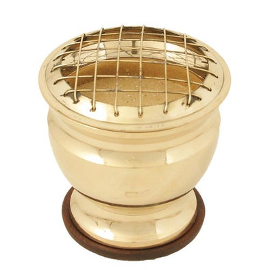 Brass Sand Burner with Plate