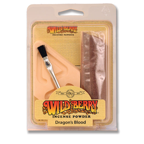 Dragon's Blood Incense Powder Set with Burner