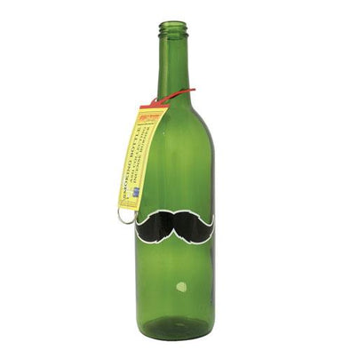 Smoking Bottle with Moustache