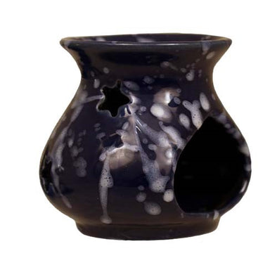 Small ceramic oil burner