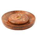 Wood Incense Plate